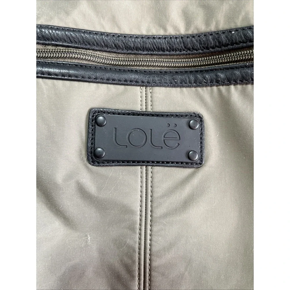 LOLE Lily Convertible Tote Bag Backpack Green/Black Business Laptop School